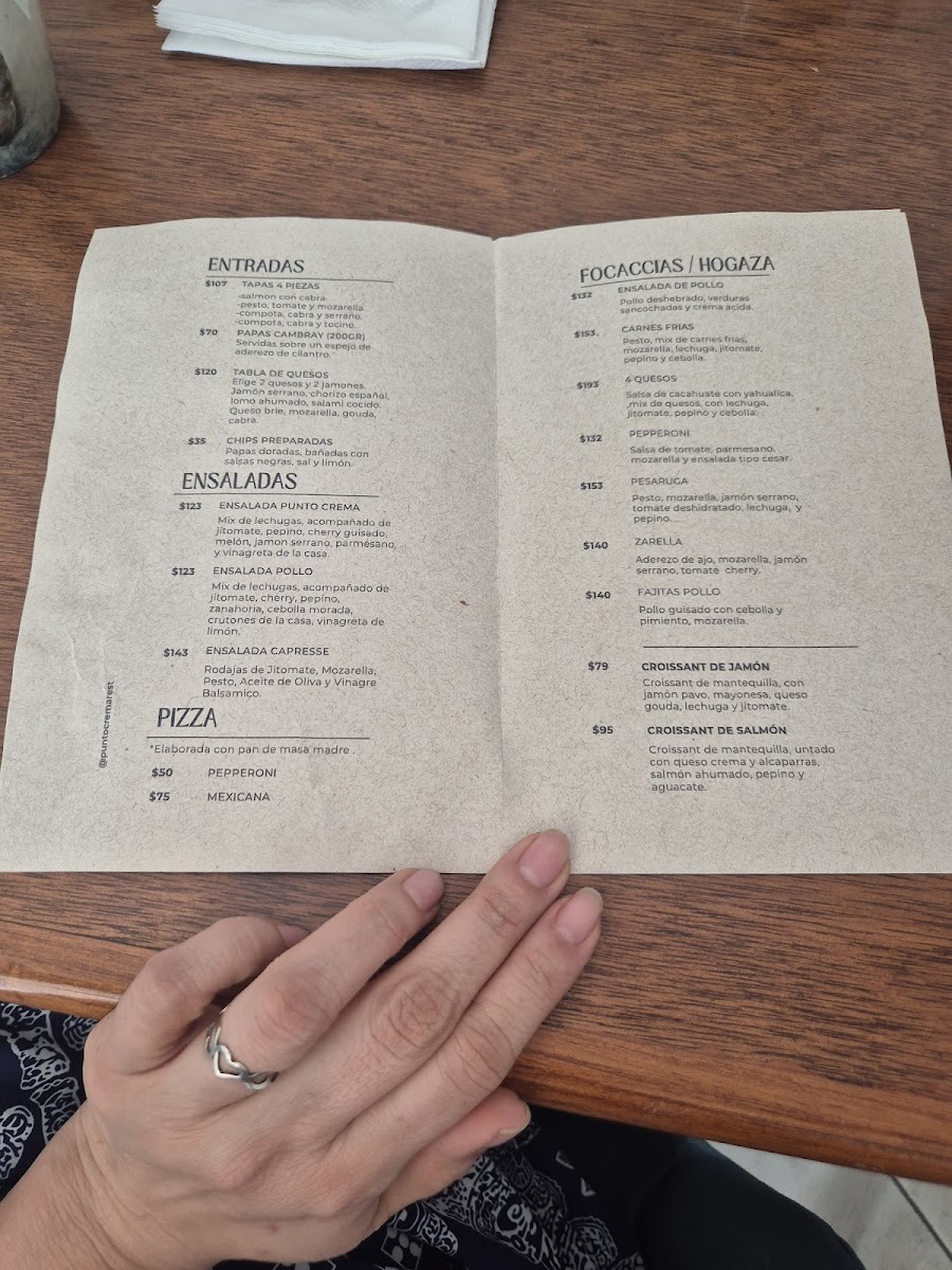 Menu Punto Crema-4